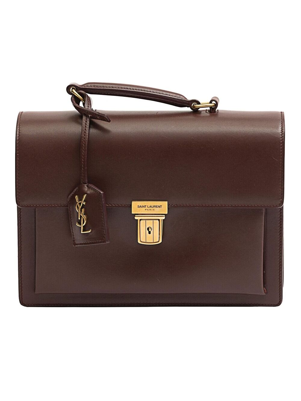 YSL Saint Laurent Leather Satchel